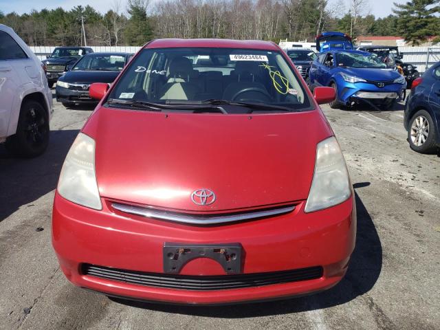 JTDKB20U983333597 - 2008 TOYOTA PRIUS RED photo 5