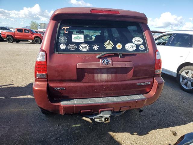 JTEBT14R88K005084 - 2008 TOYOTA 4RUNNER SR5 MAROON photo 6