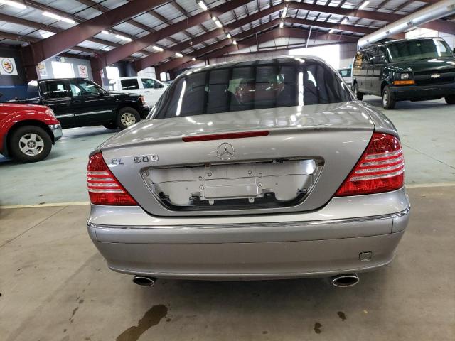 WDBPJ75J25A045821 - 2005 MERCEDES-BENZ CL 500 SILVER photo 6