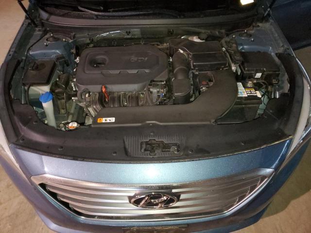 5NPE24AF6GH334735 - 2016 HYUNDAI SONATA SE BLUE photo 11