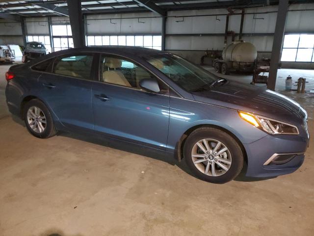 5NPE24AF6GH334735 - 2016 HYUNDAI SONATA SE BLUE photo 4