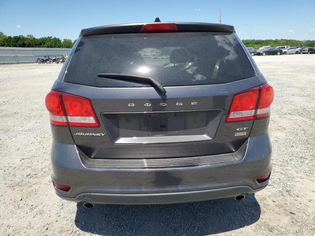 3C4PDCEG1JT515698 - 2018 DODGE JOURNEY GT CHARCOAL photo 6