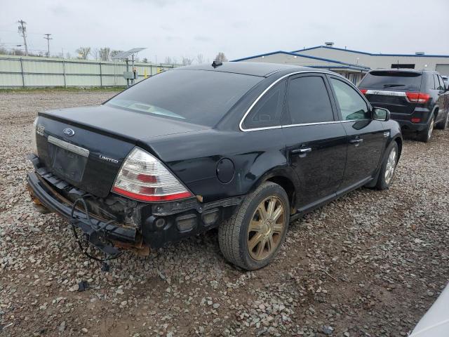 1FAHP25W88G141687 - 2008 FORD TAURUS LIMITED BLACK photo 3