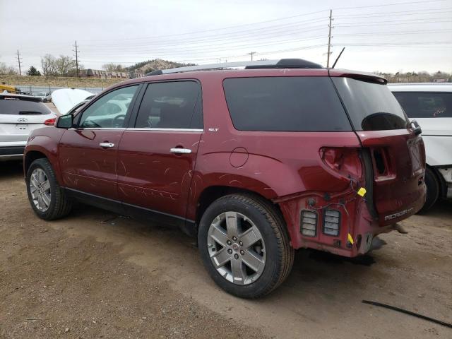 1GKKVSKD0HJ287503 - 2017 GMC ACADIA LIM SLT-2 RED photo 2