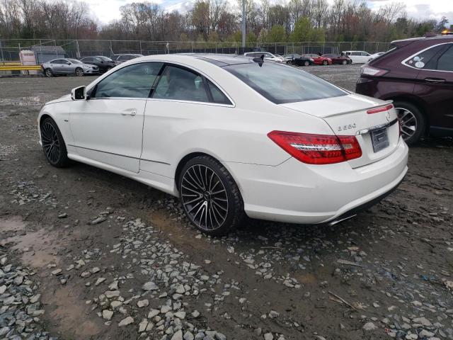 WDDKJ7DB4CF149318 - 2012 MERCEDES-BENZ E 550 WHITE photo 2