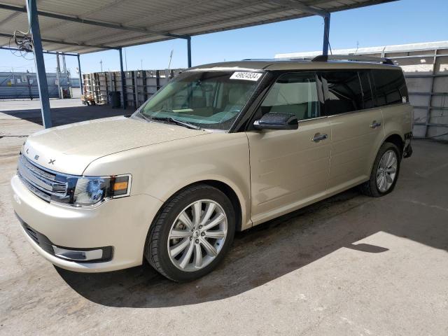 2FMGK5C82JBA06661 - 2018 FORD FLEX SEL TAN photo 1