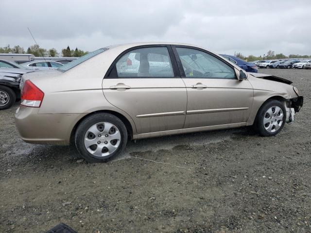 KNAFE122X75481210 - 2007 KIA SPECTRA EX BEIGE photo 3