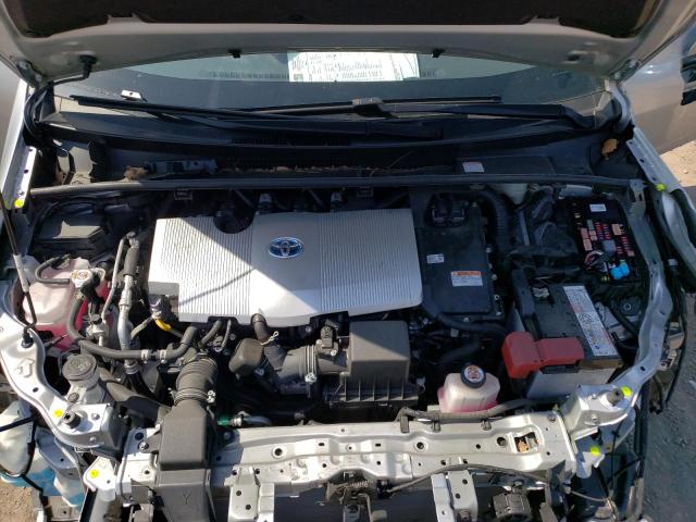 JTDL9MFU7M3026183 - 2021 TOYOTA PRIUS LE SILVER photo 11