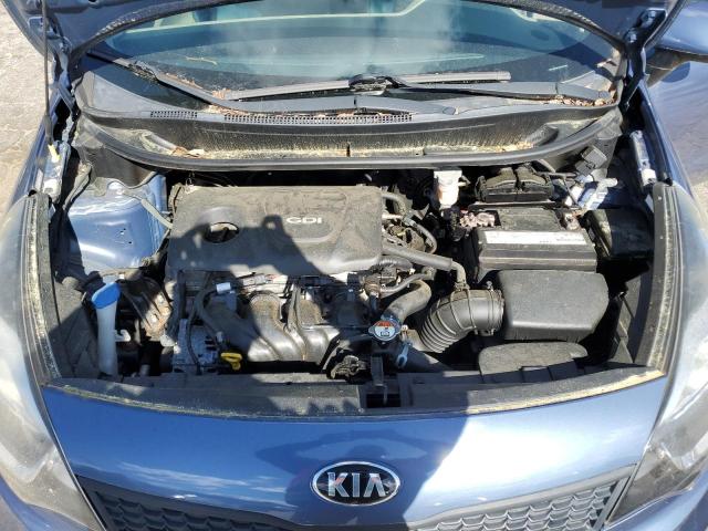 KNADM4A3XG6688647 - 2016 KIA RIO LX BLUE photo 11