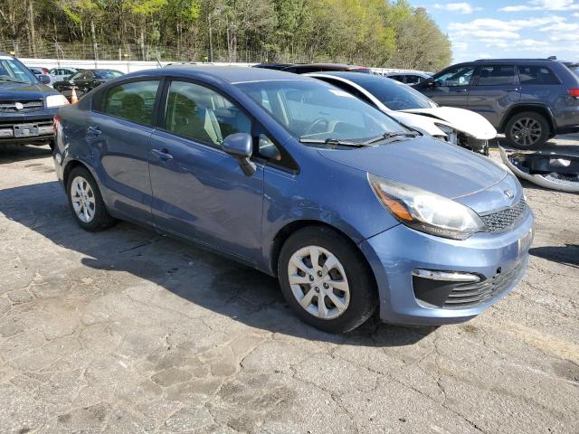 KNADM4A3XG6688647 - 2016 KIA RIO LX BLUE photo 4