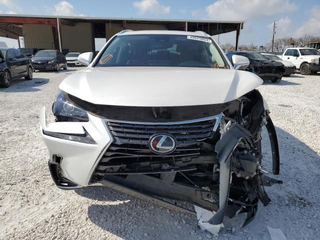 JTJDARBZ2M5035059 - 2021 LEXUS NX 300 BASE თეთრი ფოტო 5