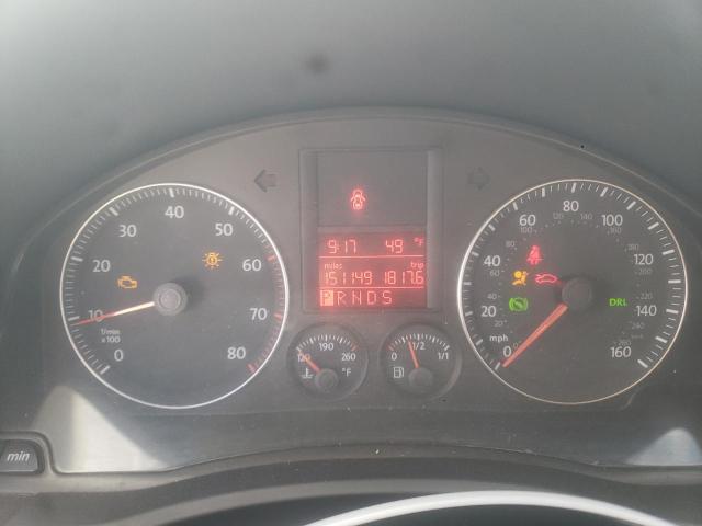 3VWEG71K67M153027 - 2007 VOLKSWAGEN JETTA WOLFSBURG 黑色 照片 9