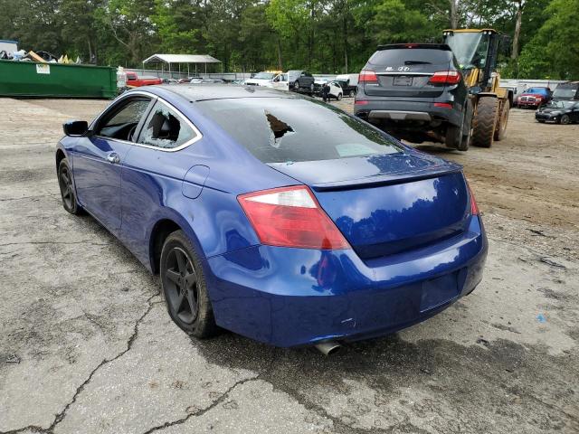 1HGCS22848A004145 - 2008 HONDA ACCORD EXL BLUE photo 2