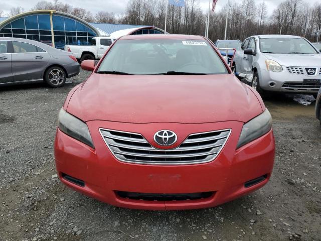 JTNBB46K373019696 - 2007 TOYOTA CAMRY HYBRID RED photo 5