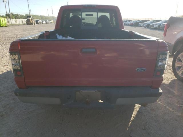 1FTYR14E01TA01198 - 2001 FORD RANGER SUPER CAB RED photo 6