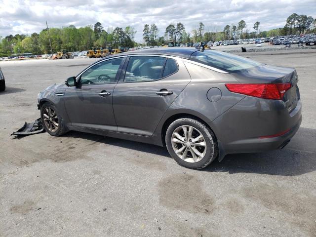 5XXGN4A75DG106287 - 2013 KIA OPTIMA EX TAN photo 2