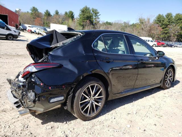 4T1F11AK7PU130479 - 2023 TOYOTA CAMRY XLE BLACK photo 3