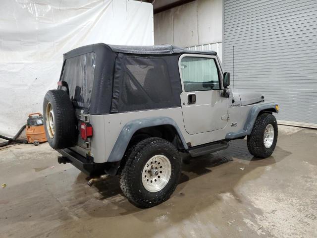 1J4FA29PSYP781168 - 2000 JEEP WRANGLER / SE SILVER photo 3