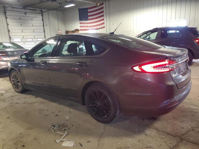 3FA6P0H7XHR148794 - 2017 FORD FUSION SE GRAY photo 2