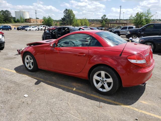 WDBWK54F47F158699 - 2007 MERCEDES-BENZ SLK280 280 RED photo 2