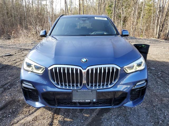 5UXCR6C59KLK81289 - 2019 BMW X5 XDRIVE40I BLUE photo 5