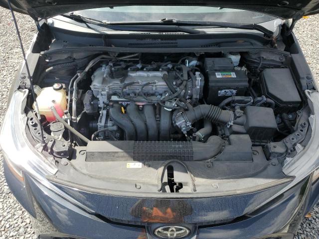 5YFEPMAE7MP155420 - 2021 TOYOTA COROLLA LE შავი ფოტო 11
