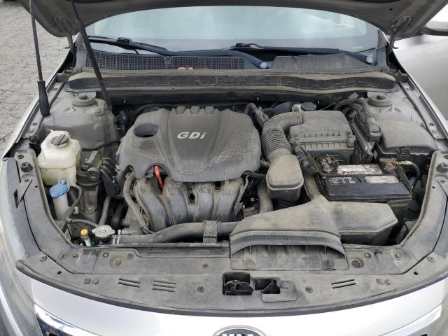 5XXGN4A70DG252810 - 2013 KIA OPTIMA EX SILVER photo 11