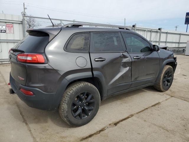 1C4PJMBS2FW617889 - 2015 JEEP CHEROKEE TRAILHAWK GRAY photo 3