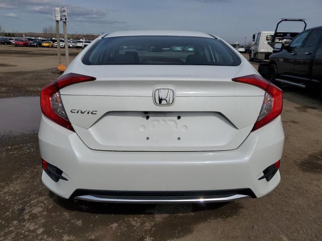 2HGFC2E54LH012283 - 2020 HONDA CIVIC LX WHITE photo 6