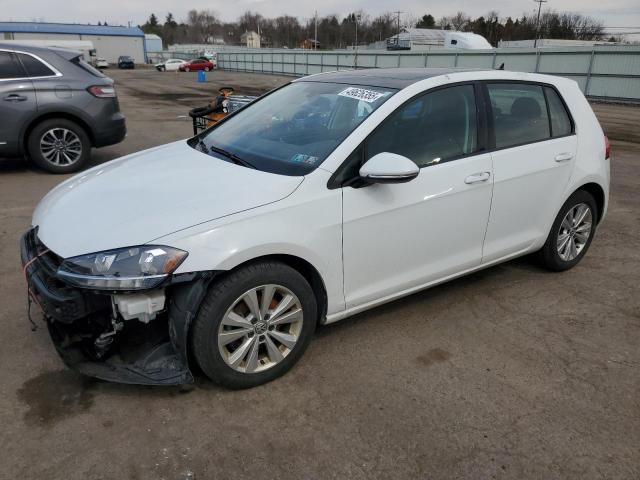 3VWW57AU3LM016987 - 2020 VOLKSWAGEN GOLF WHITE photo 1