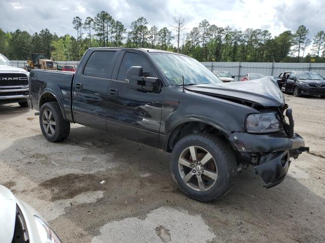 1FTPW125X5KE76506 - 2005 FORD F150 SUPERCREW BLACK photo 4