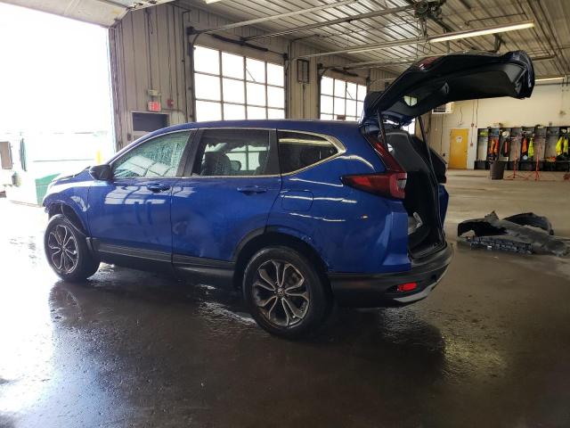 7FARW2H87LE018274 - 2020 HONDA CR-V EXL BLUE photo 2