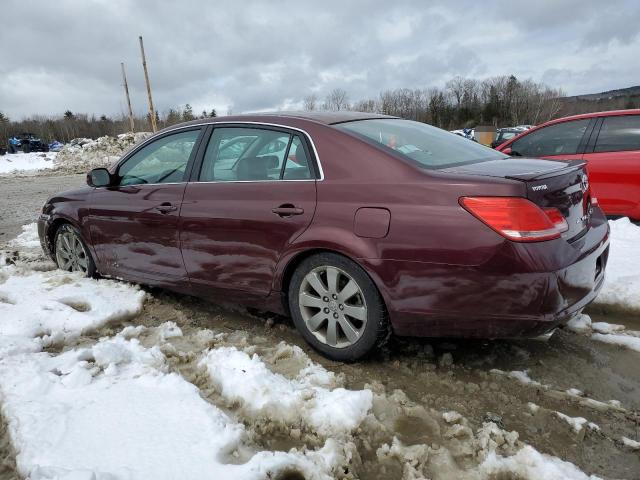 4T1BK36B77U201986 - 2007 TOYOTA AVALON XL MAROON photo 2