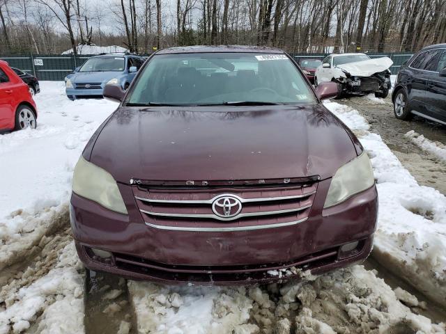 4T1BK36B77U201986 - 2007 TOYOTA AVALON XL MAROON photo 5