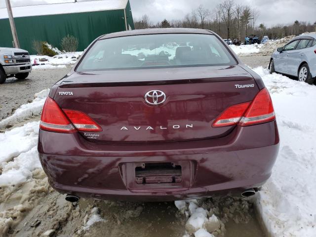 4T1BK36B77U201986 - 2007 TOYOTA AVALON XL MAROON photo 6