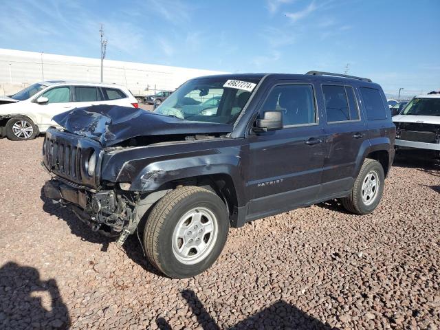 1C4NJRBB9ED808756 - 2014 JEEP PATRIOT SPORT BLACK photo 1