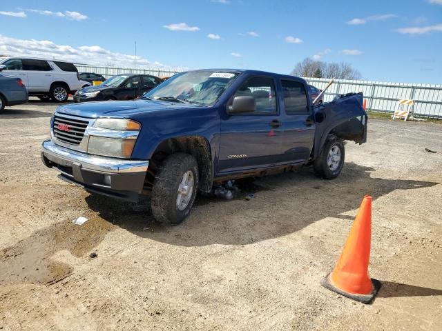 1GTDT136258155950 - 2005 GMC CANYON BLUE photo 1