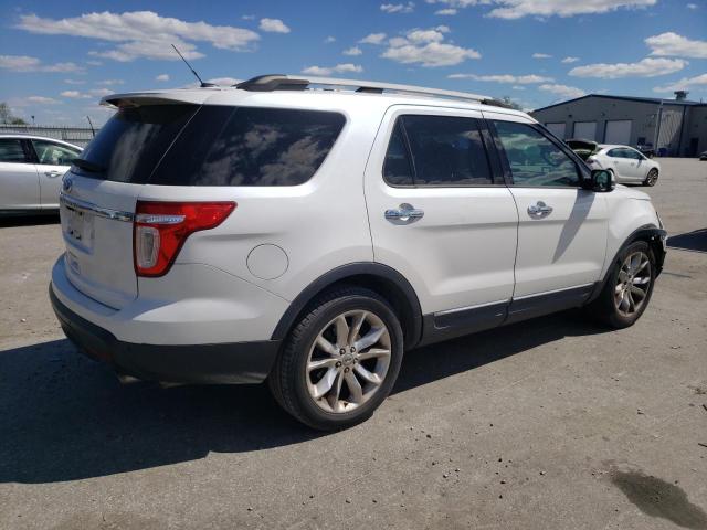 1FMHK7F88BGA30064 - 2011 FORD EXPLORER LIMITED WHITE photo 3