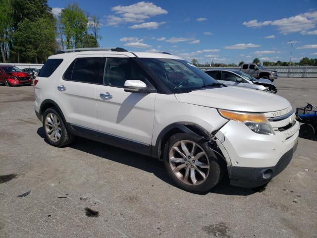 1FMHK7F88BGA30064 - 2011 FORD EXPLORER LIMITED WHITE photo 4