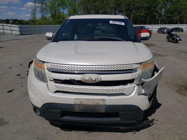 1FMHK7F88BGA30064 - 2011 FORD EXPLORER LIMITED WHITE photo 5