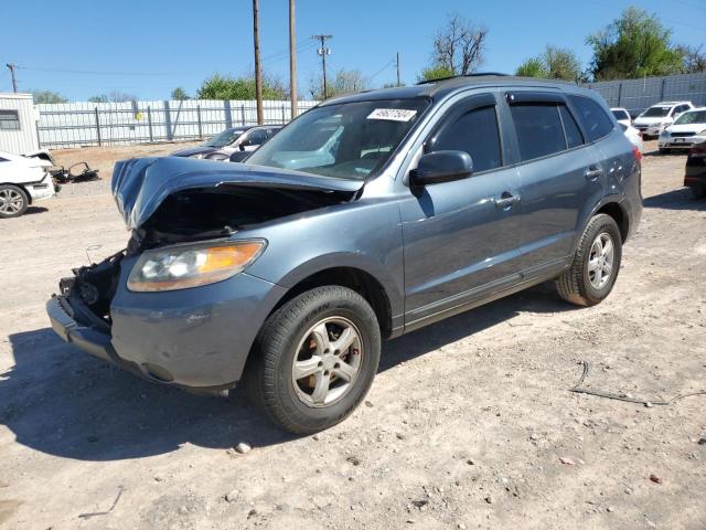 5NMSG13D48H193306 - 2008 HYUNDAI SANTA FE GLS GRAY photo 1