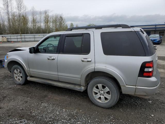 1FMEU73E39UA34249 - 2009 FORD EXPLORER XLT SILVER photo 2