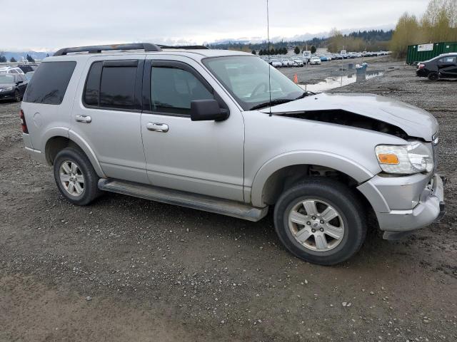 1FMEU73E39UA34249 - 2009 FORD EXPLORER XLT SILVER photo 4