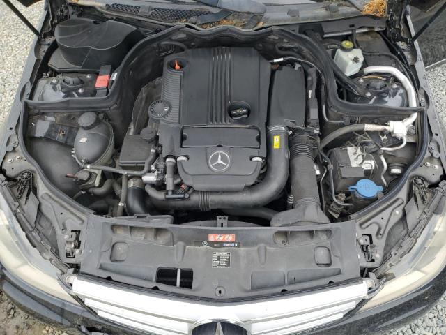 WDDGF4HB3CR202993 - 2012 MERCEDES-BENZ C 250 BLACK photo 11