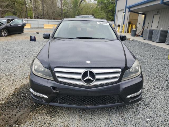 WDDGF4HB3CR202993 - 2012 MERCEDES-BENZ C 250 BLACK photo 5