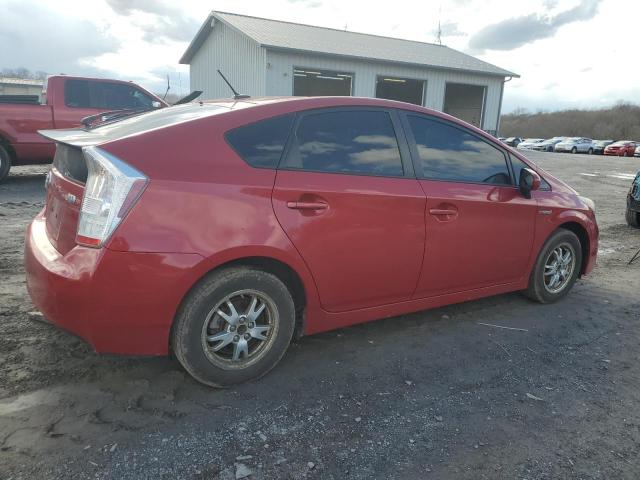 JTDKN3DU2A0136544 - 2010 TOYOTA PRIUS RED photo 3