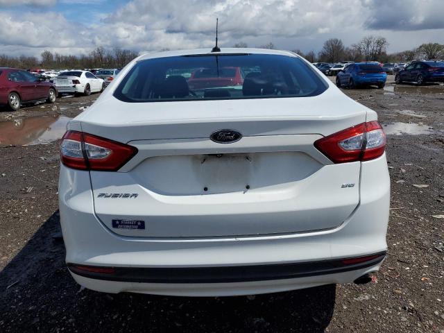 1FA6P0H70F5111298 - 2015 FORD FUSION SE WHITE photo 6