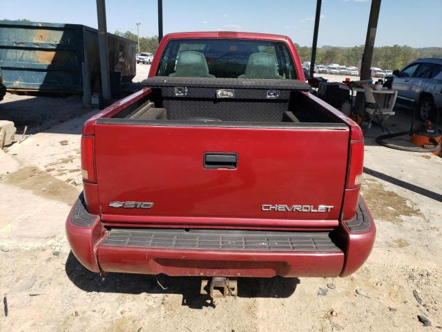 1GCCS1446W8116047 - 1998 CHEVROLET S10 S10 RED photo 6