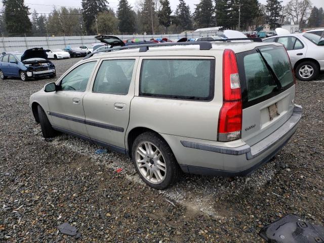 YV1SW53D721268926 - 2002 VOLVO V70 T5 TURBO SILVER photo 2