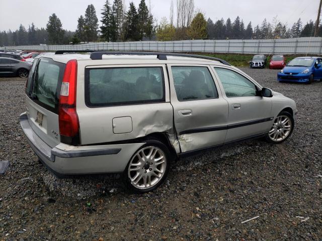 YV1SW53D721268926 - 2002 VOLVO V70 T5 TURBO SILVER photo 3